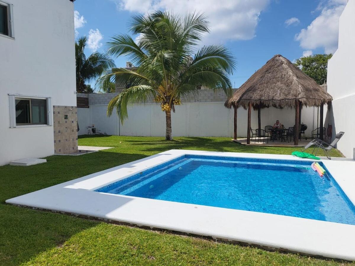 Villa Casa Palancar with beautiful swimming pool and private palapa Cozumel Exterior foto