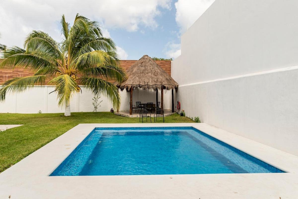 Villa Casa Palancar with beautiful swimming pool and private palapa Cozumel Exterior foto